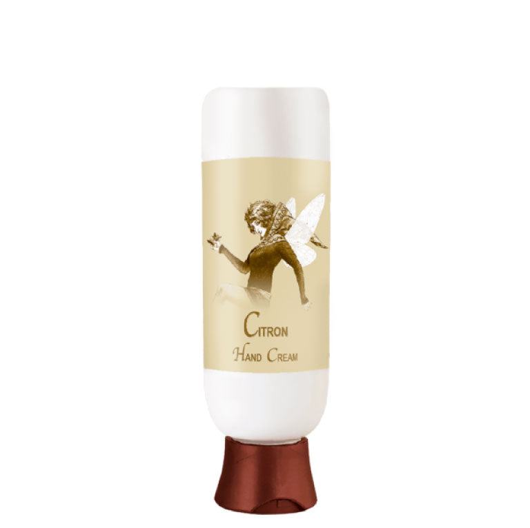 Citron Hand Cream 4 oz. with organic shea butter and chamomile.