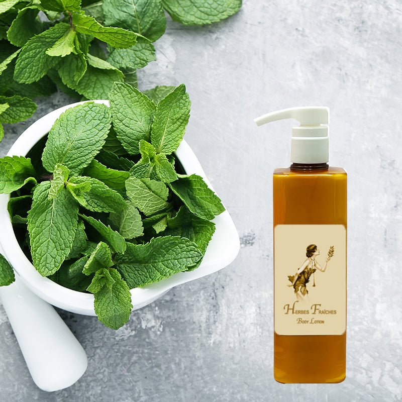 Lotion for Skin – Herbes Fraîches scent, Youthful, Fragrant Skincare.
