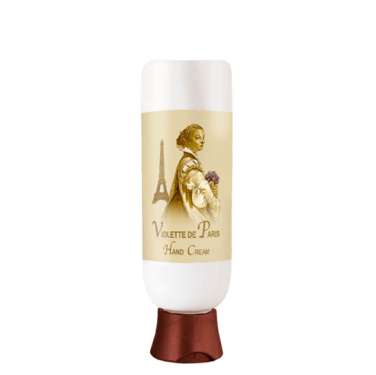 Violette de Paris Hand Cream 4 oz bottle with elegant label design.