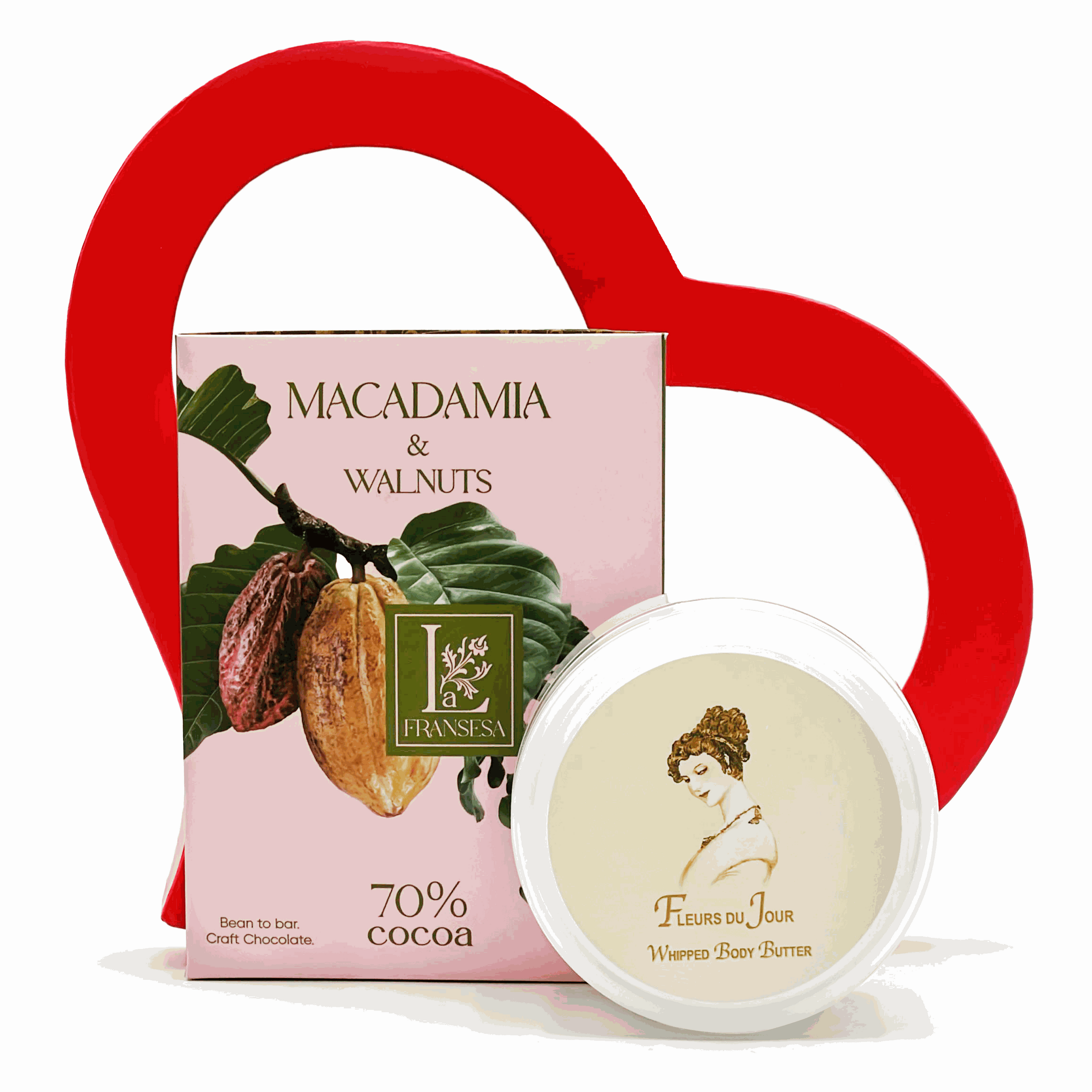 Valentine’s Indulgent Body Butter & Chocolate Gift Set
