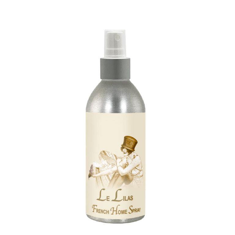 Le Lilas French Home Spray 8oz bottle with vintage label design.