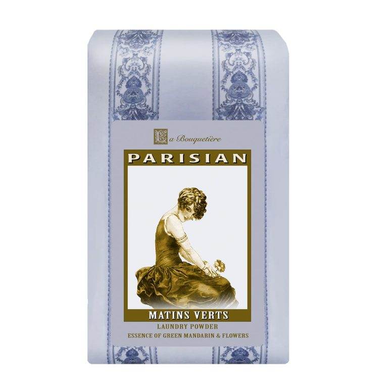 Scented Laundry Powder Matins Verts 32oz – Gentle & Natural. Shop Now!