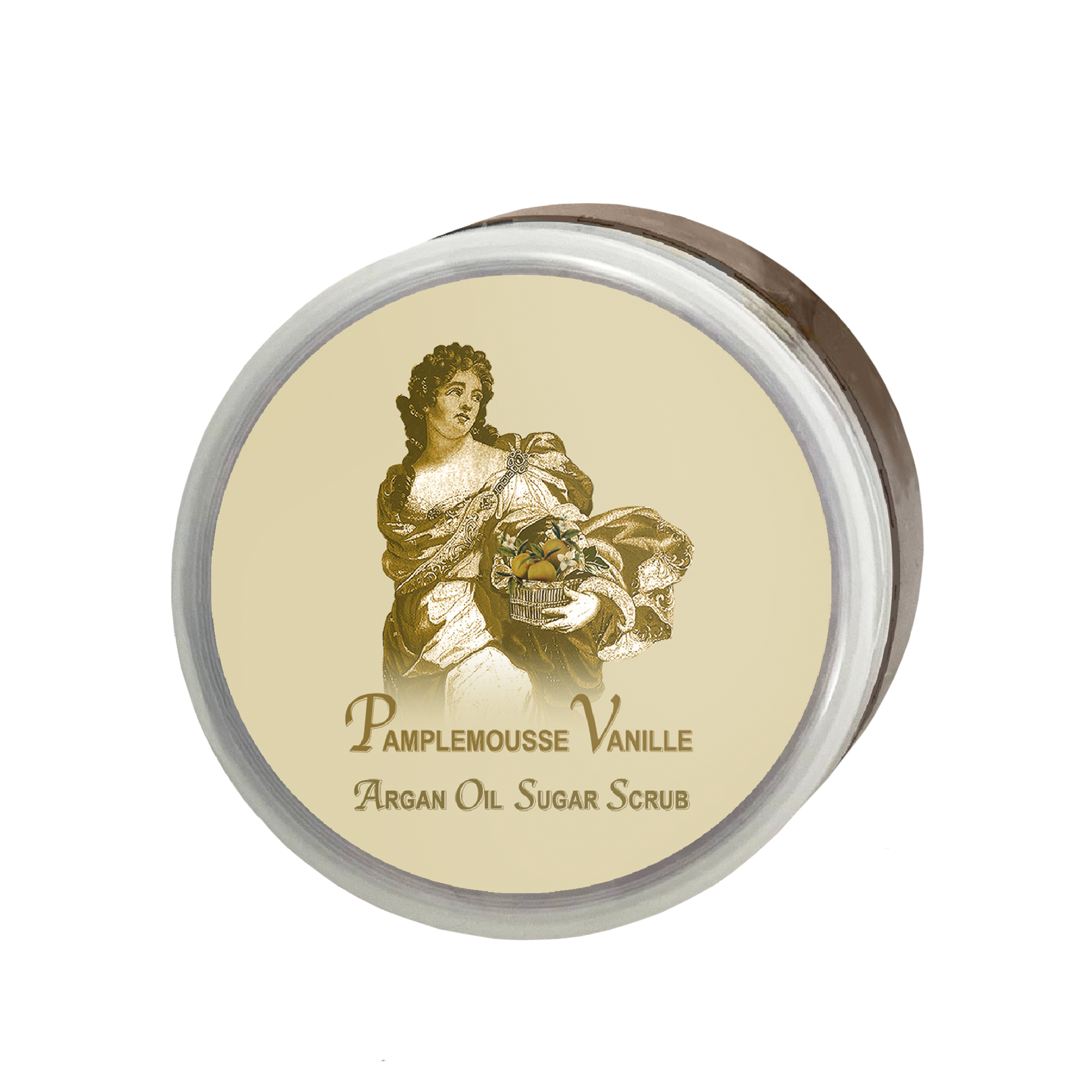Pamplemousse Vanille Argan Oil Sugar Scrub 12oz.