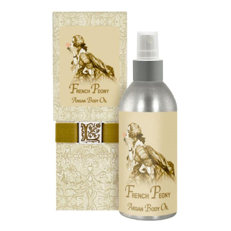 Peony Body Oil with Argan – French Peony Scent for Elegant, Soft Skin