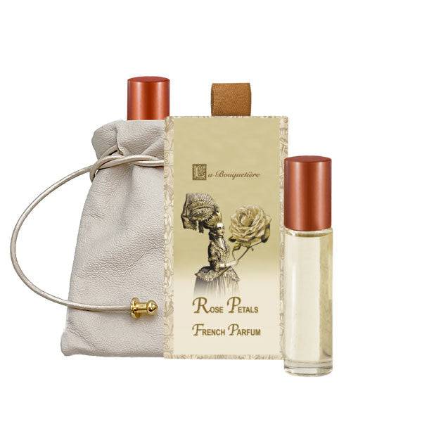 Rose roll on perfume - Rose Petals scent French 10ml Elegant Roll-On