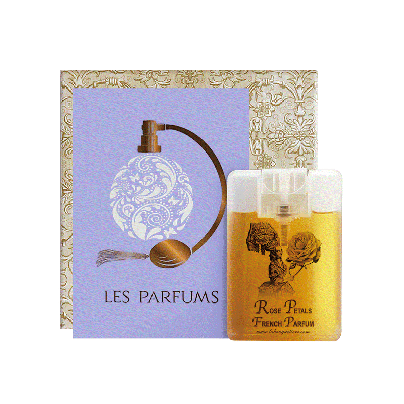 Rose Petals Eau de Parfum Spray Card 20ml, compact and travel-friendly perfume with floral and musky notes.