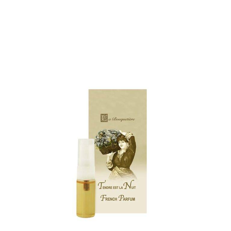 Tendre est la Nuit Parfum Sample Spray 0.1oz with floral notes, cruelty-free and made in France.