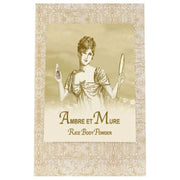 Ambre et Mure Rice Body Powder Refill 8oz package with vintage Parisian design.