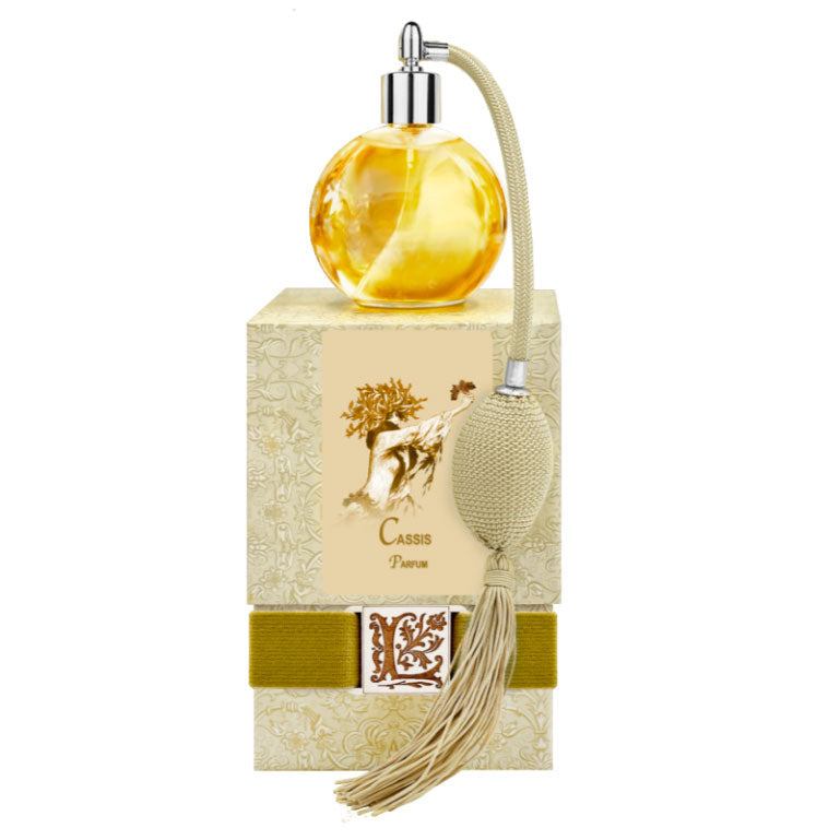 Cassis Perfume 4.32oz–  Luxury French Perfume in Elegant Glass Bottle 