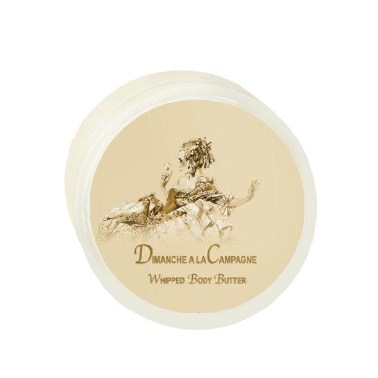 Dimanche a la Campagne Argan Oil Whipped Body Butter, 8oz container.