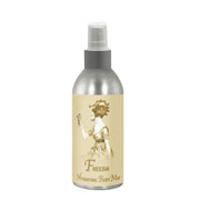 Freesia Hydrating Mist 8oz bottle with vintage label design, all-purpose conditioning for face and body.