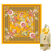 Herbes Fraiches Silk Blend Square Scarf – 50" x 50"