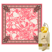 Dimanche a la Campagne Silk Blend Square Scarf – 50" x 50"