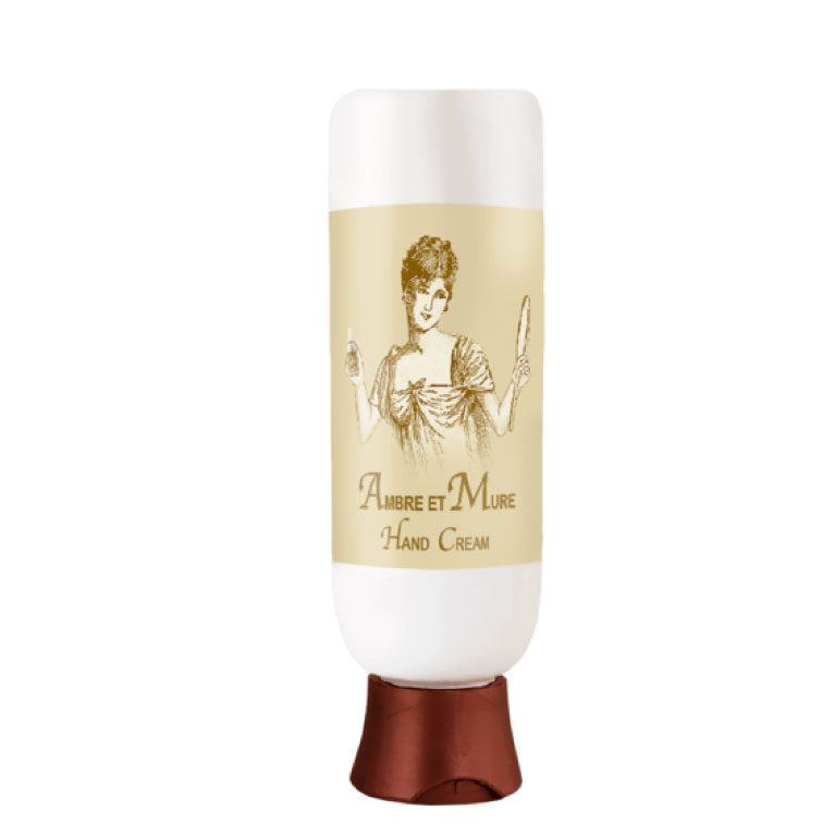Ambre et Mure Hand Cream 4 oz, botanical formula with organic shea butter and beeswax, provides smooth and silky hands.