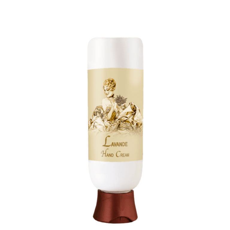 Lavande Hand Cream 4 oz. with organic shea butter and chamomile.