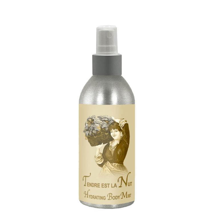 Tendre est la Nuit Hydrating Mist 8oz bottle with vintage label design.