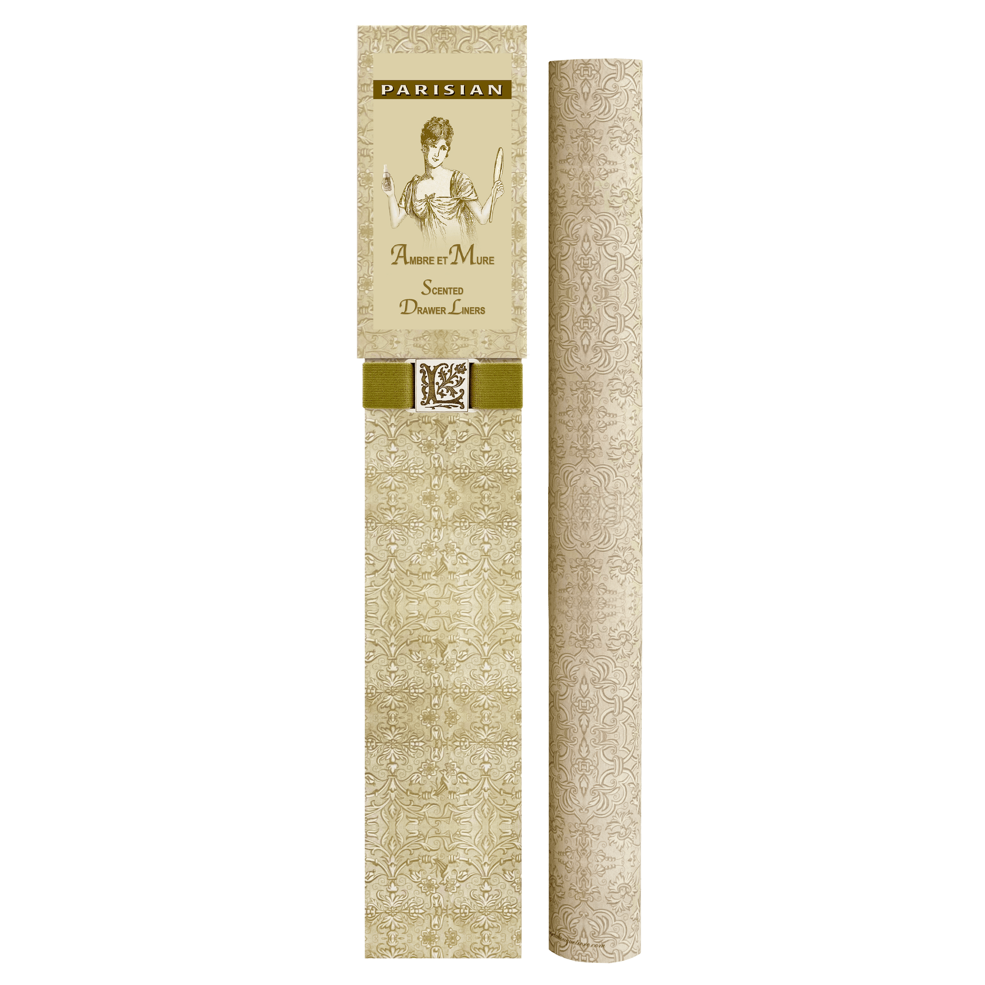 Drawer Liners - Ambre et Mure Scented Set of 6 for Elegant Fragrance