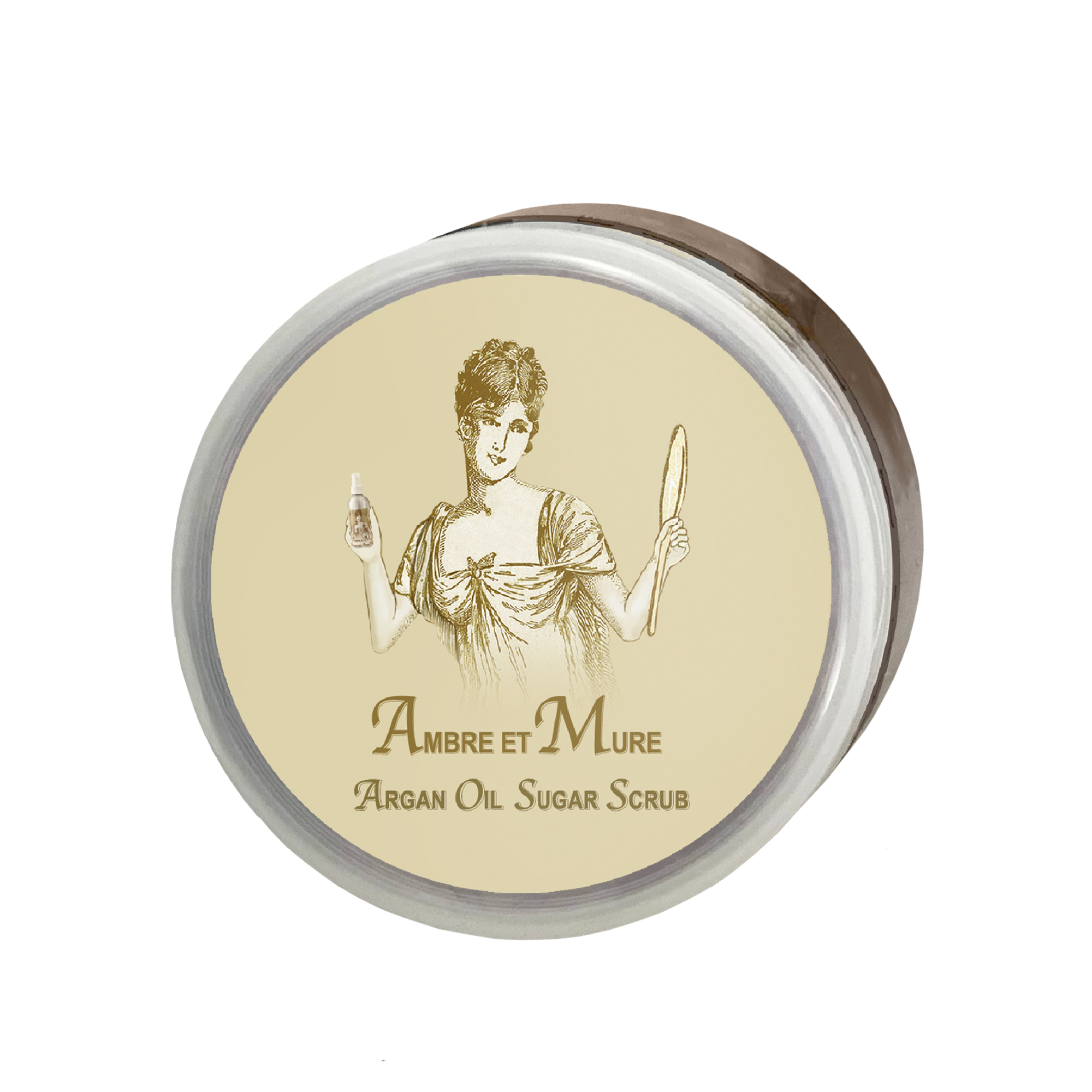 Ambre et Mure Argan Oil Sugar Scrub 12oz.