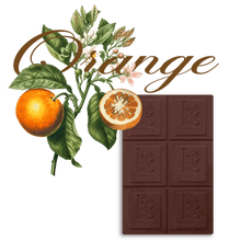 Orange - Bean to bar. Craft Chocolate. 70% cocoa