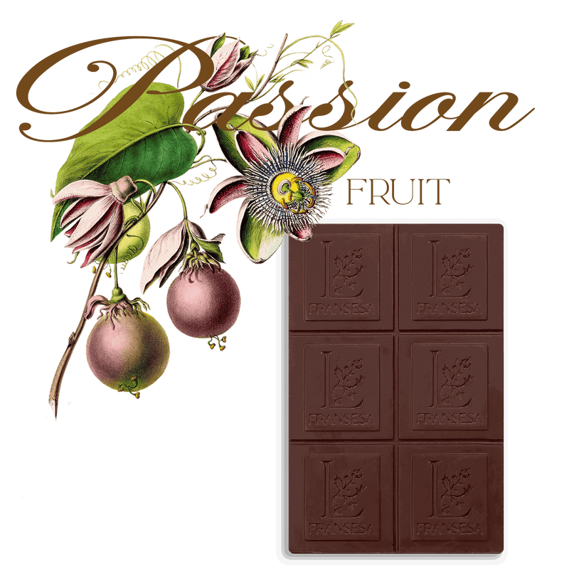 Passion Fruit - Bean to bar. Craft Chocolate. 70% cocoa