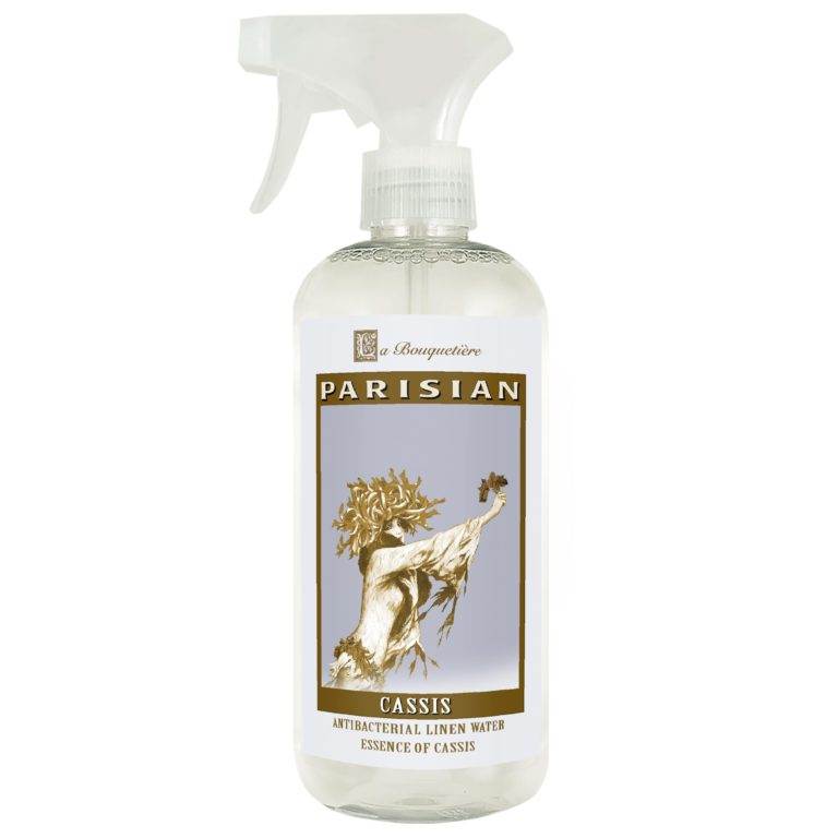 Linen Mist - Cassis Antibacterial Linen Water 19oz - Fresh & Natural