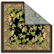 Cassis Silk Blend Square Scarf – 50" x 50"