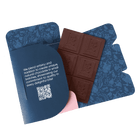 Blueberries - Bean to bar. Craft Chocolate. 70% cocoa