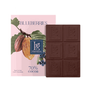 Blueberries - Bean to bar. Craft Chocolate. 70% cocoa