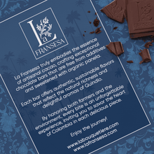 Blueberries - Bean to bar. Craft Chocolate. 70% cocoa