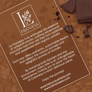 Chocolate with Specialty Coffee - Bean to bar. Craft Chocolate. 70% cocoa