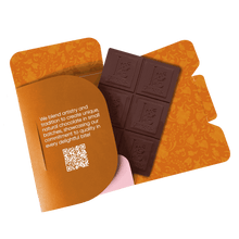 Orange - Bean to bar. Craft Chocolate. 70% cocoa