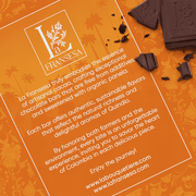 Orange - Bean to bar. Craft Chocolate. 70% cocoa