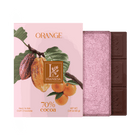 Orange - Bean to bar. Craft Chocolate. 70% cocoa