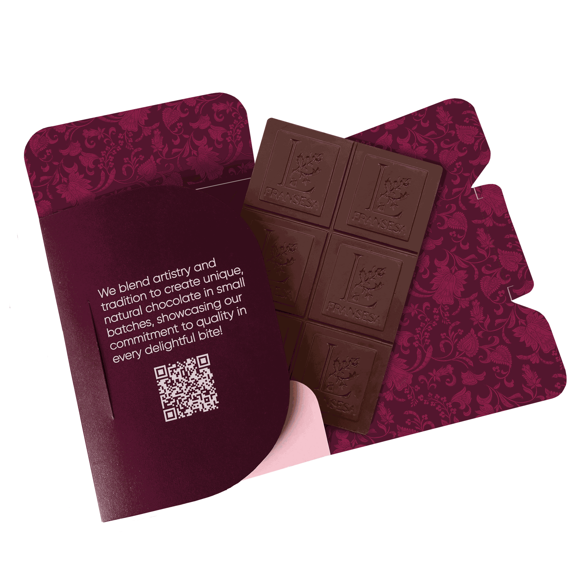 Passion Fruit - Bean to bar. Craft Chocolate. 70% cocoa