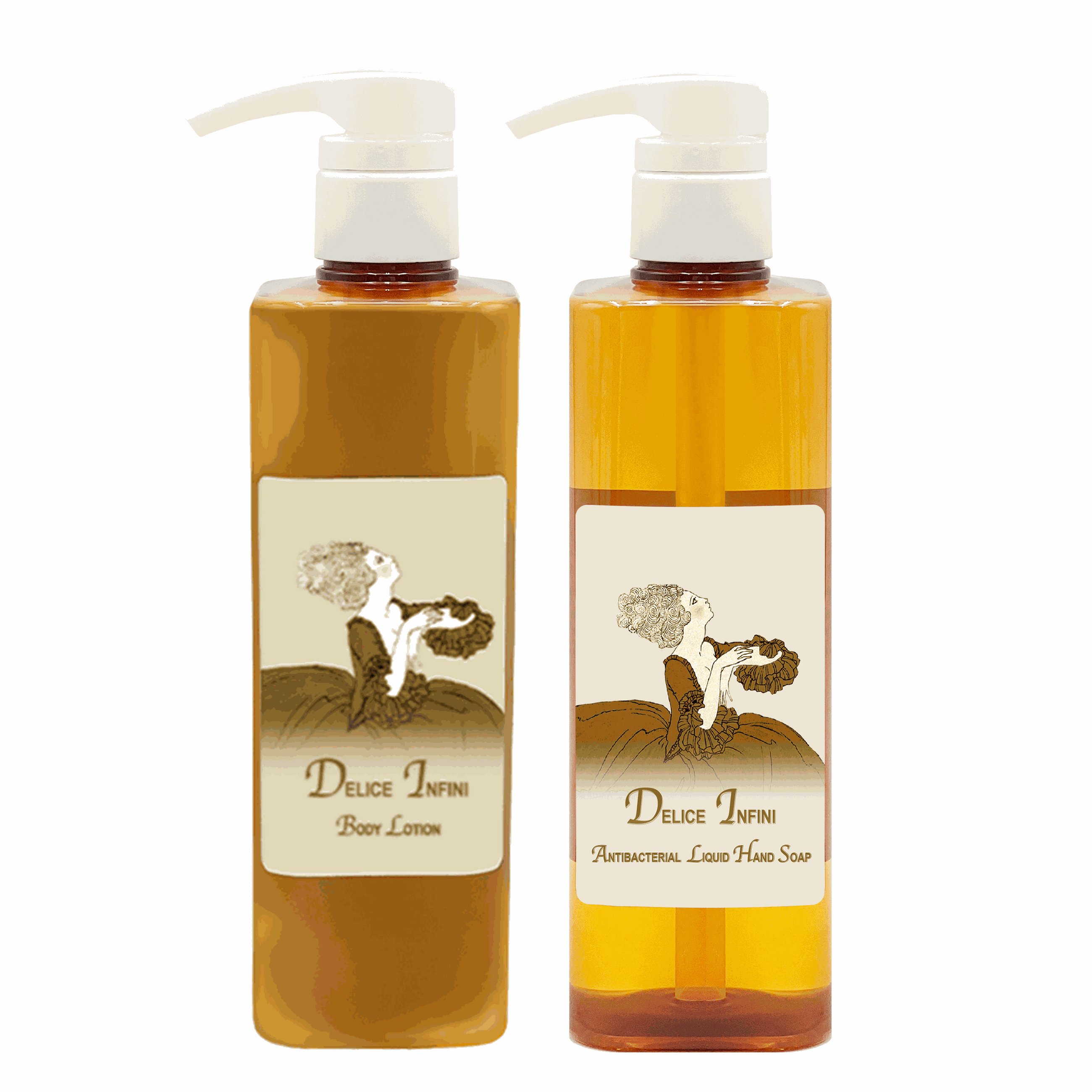 Body Lotion 20oz. & Antibacterial Liquid Hand Soap 20oz.