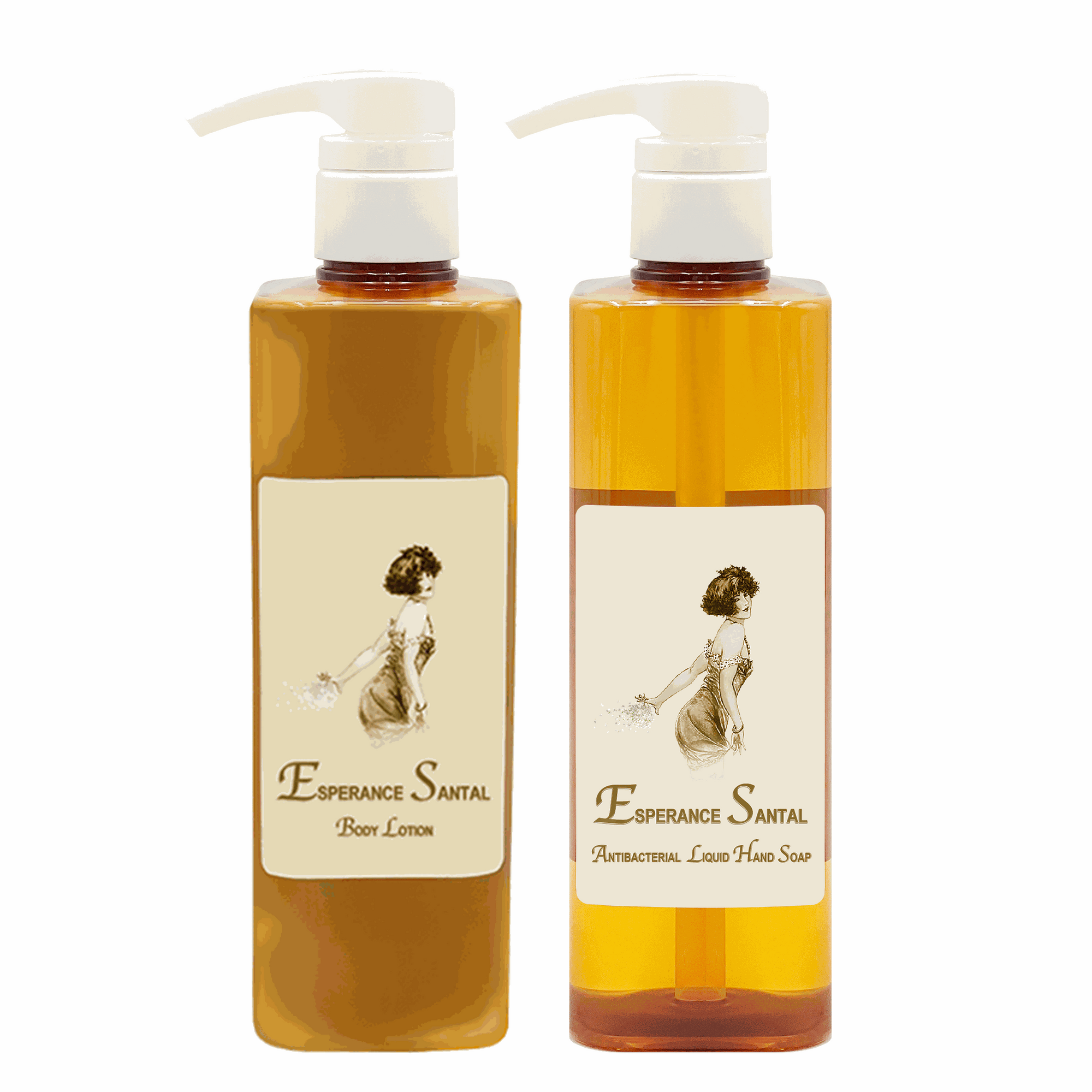 Body Lotion 20oz. & Antibacterial Liquid Hand Soap 20oz.