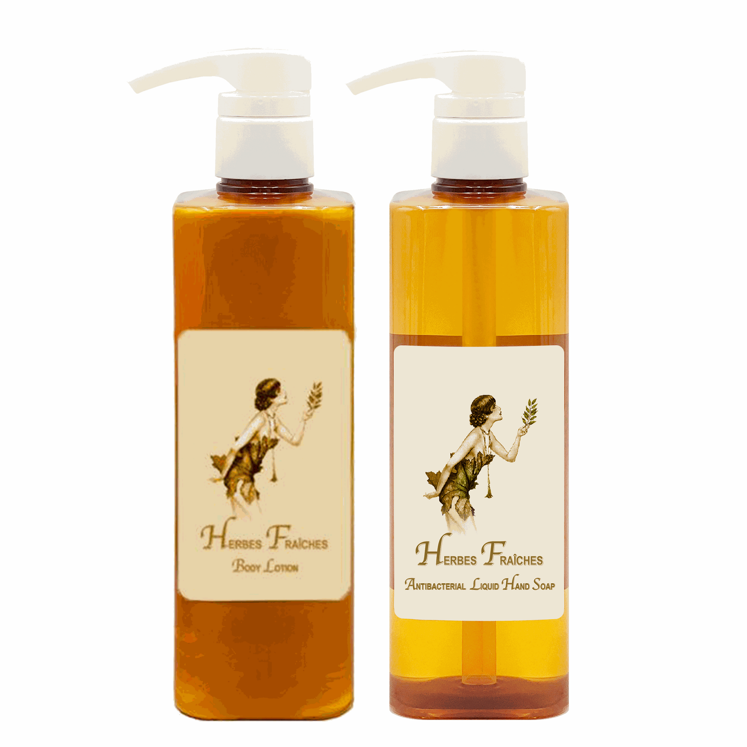 Body Lotion 20oz. & Antibacterial Liquid Hand Soap 20oz.
