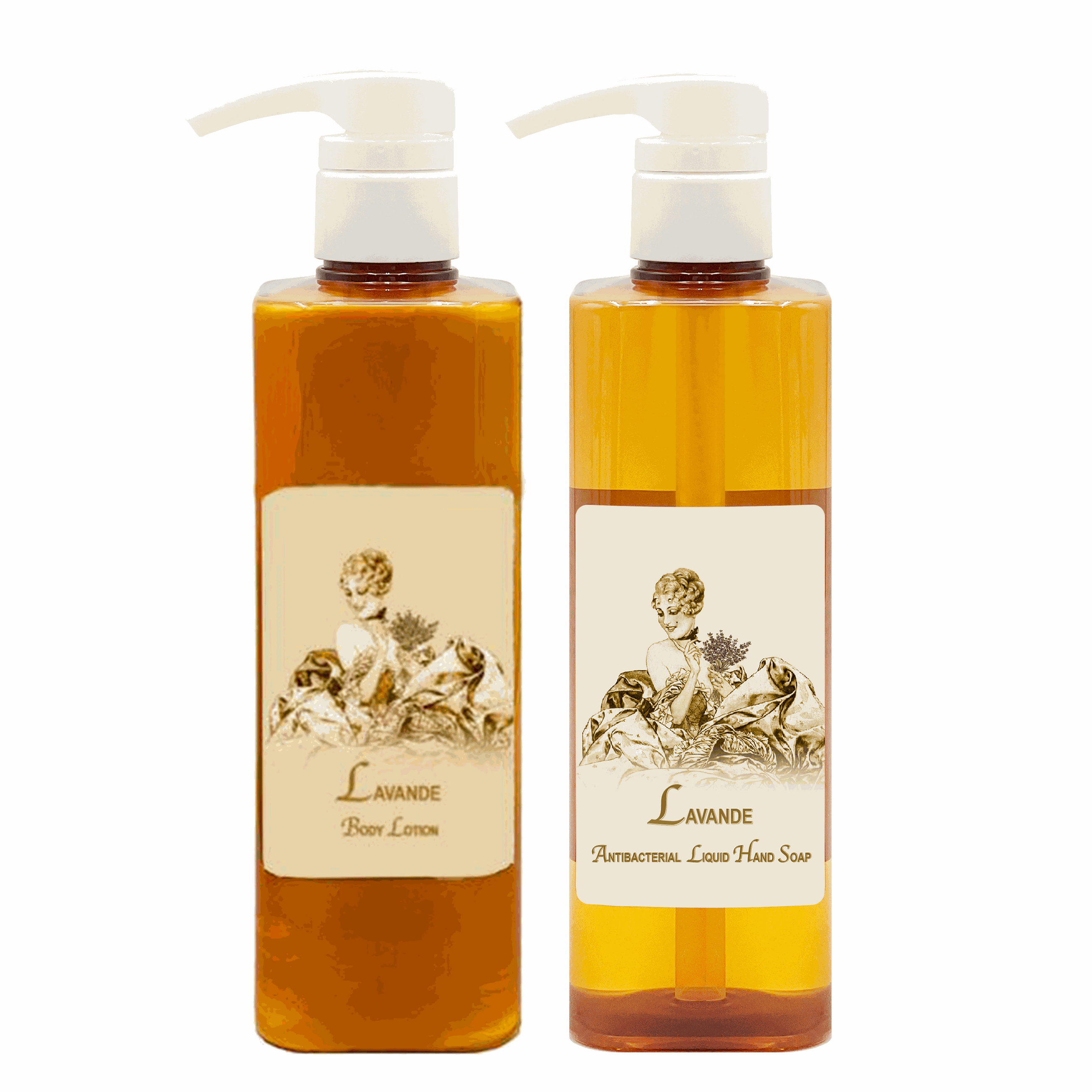 Body Lotion 20oz. & Antibacterial Liquid Hand Soap 20oz.