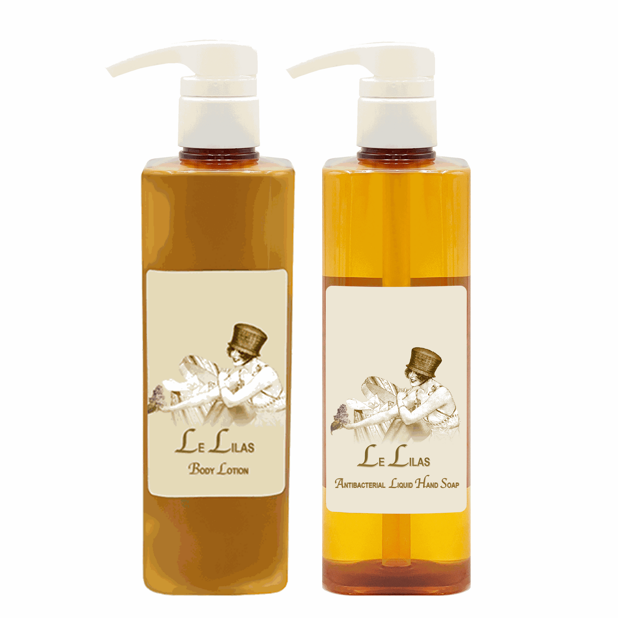 Body Lotion 20oz. & Antibacterial Liquid Hand Soap 20oz.