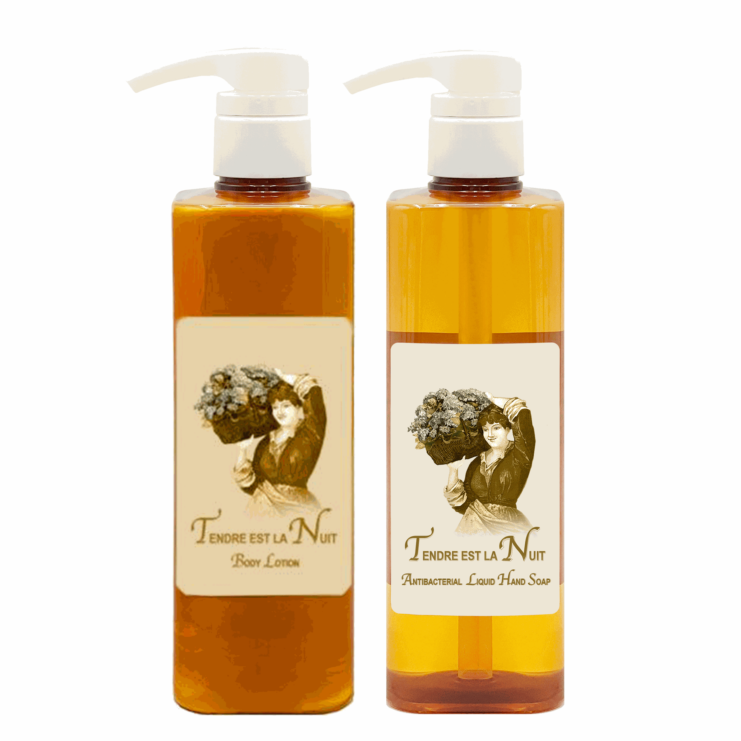 Body Lotion 20oz. & Antibacterial Liquid Hand Soap 20oz.