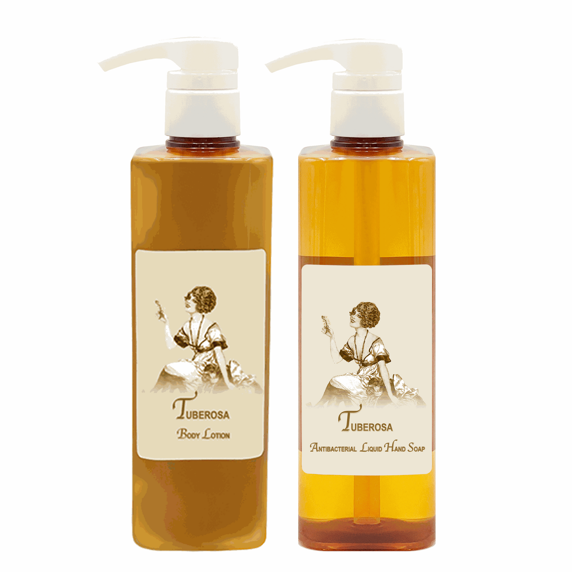 Body Lotion 20oz. & Antibacterial Liquid Hand Soap 20oz.