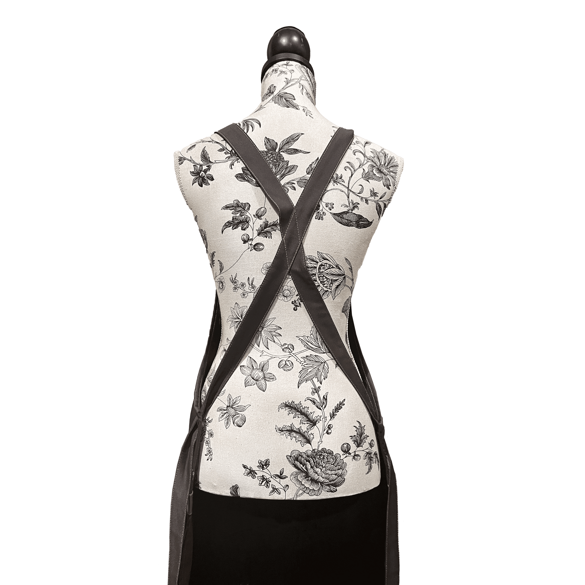 Apron with Metal Eyelets & Hooks — 100% Non-Oxidizing