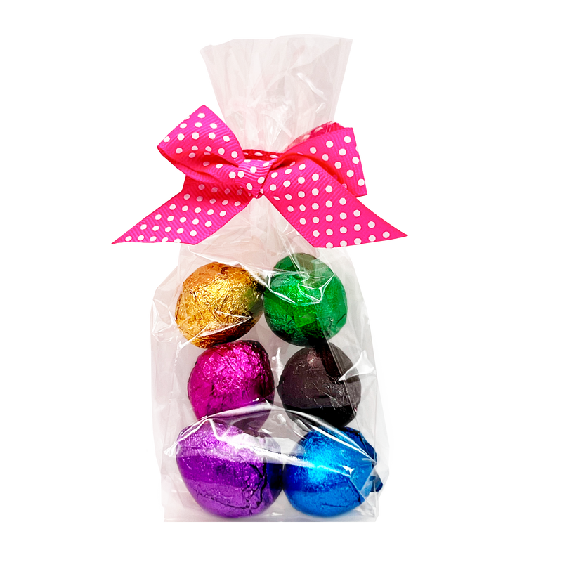 Bean to Bar Foiled Chocolate Easter Eggs – Single-Origin Quindío Cacao (6 Eggs)