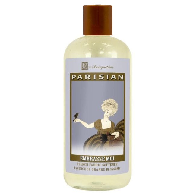 French Fabric Softener Embrasse Moi 19oz - Natural, Fragrant & Gentle.