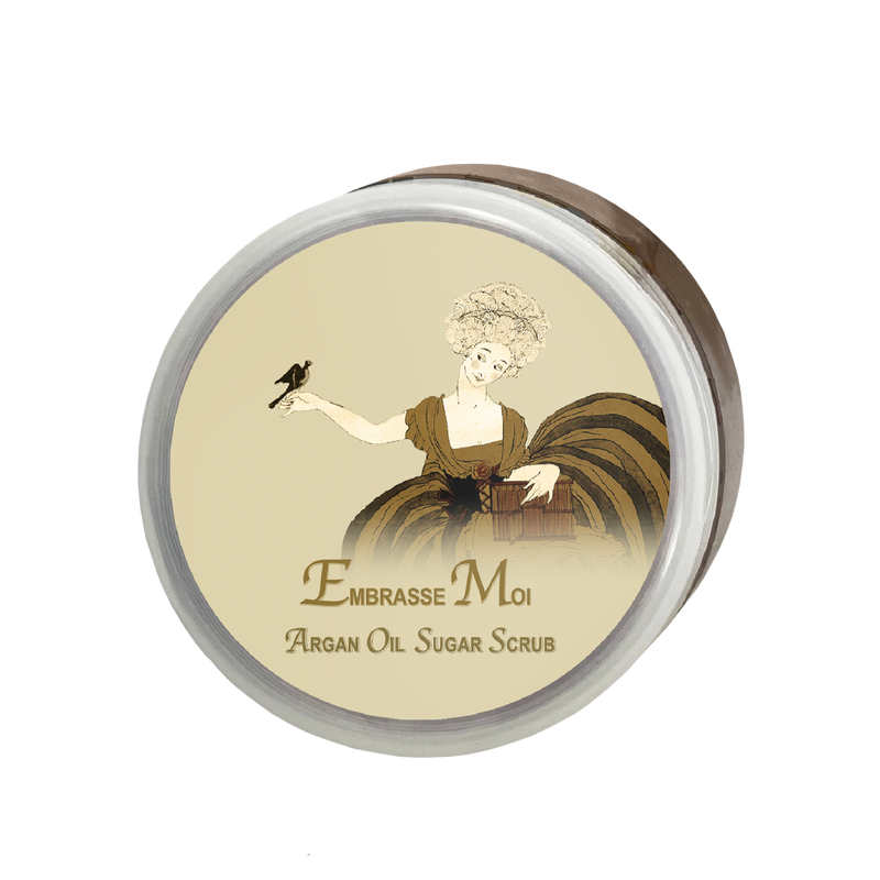 Embrasse Moi Argan Oil Sugar Scrub 12oz.