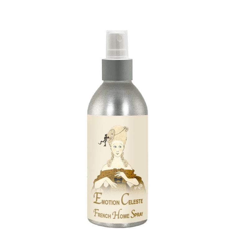 Emotion Celeste French Home Spray 8oz bottle with elegant label design.