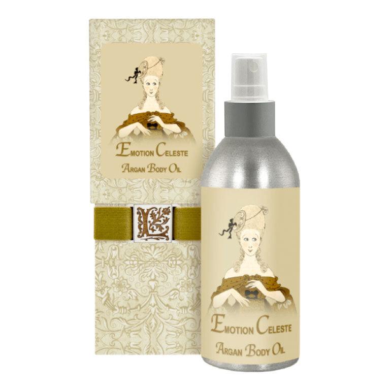 Body Oil with Argan – Emotion Celeste with fragrant Rose & Spices...