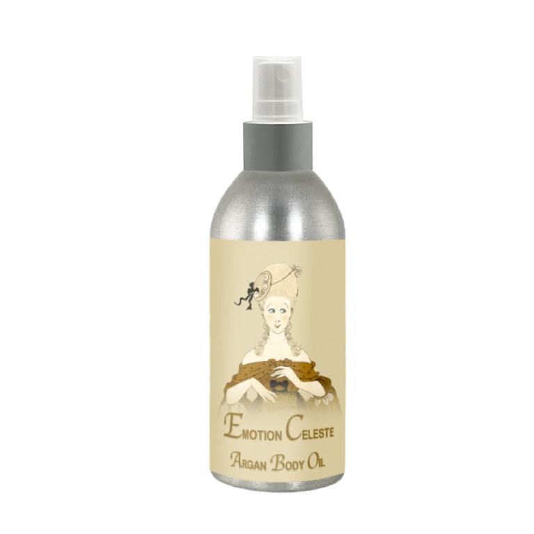 Body Oil with Argan – Emotion Celeste with fragrant Rose & Spices...