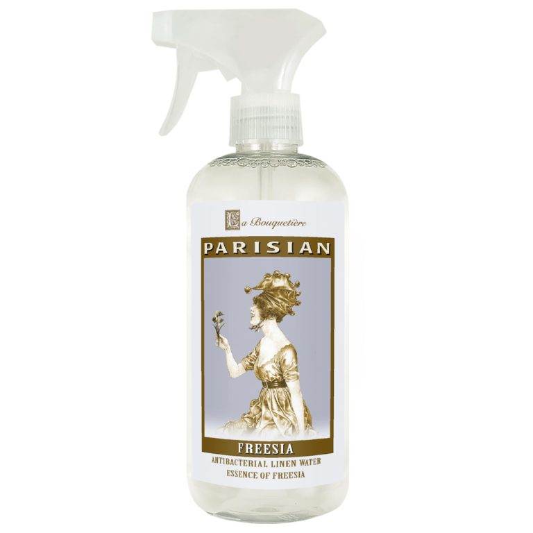 Linen Spray for Ironing - Freesia French Antibacterial Linen Water...