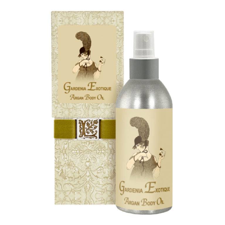 Gardenia Body Oil – Gardenia Exotique with fragrant Orange Blossom 8oz